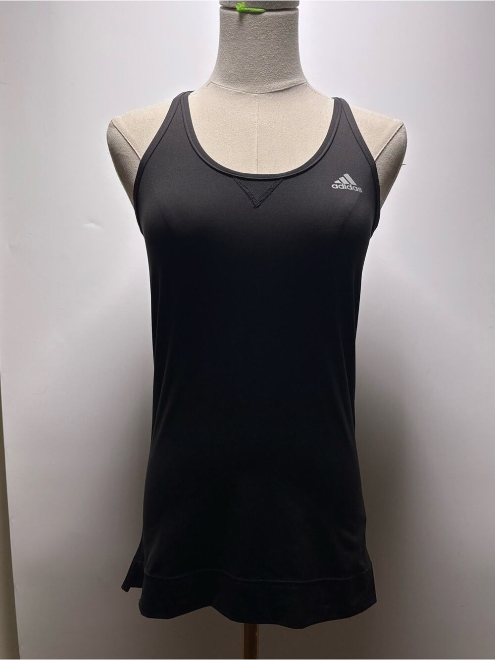 adidas Black Climacool Athletic Racerback Tank Size S